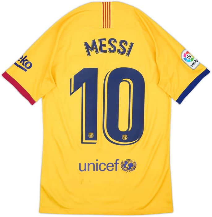 2019-20 Barcelona Away Shirt Messi #10 - 8/10 - (S)