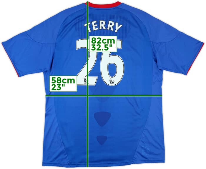 2010-11 Chelsea Home Shirt Terry #26 - 5/10 - (XL)