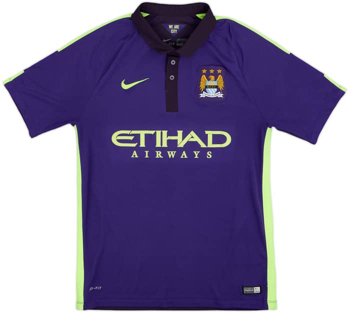 2014-15 Manchester City Third Shirt Silva #21 - 6/10 - (M)