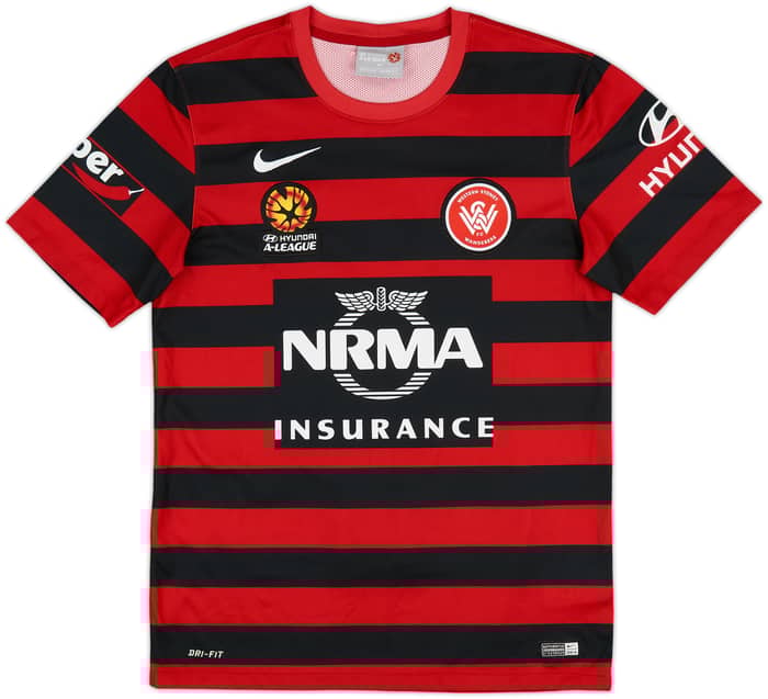 2014-15 Western Sydney Wanderers Home Shirt - 10/10 - (M)
