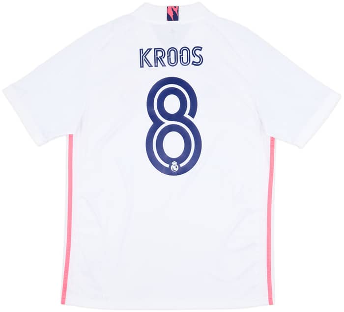 2020-21 Real Madrid Home Shirt Kroos #8 - 8/10 - (L)