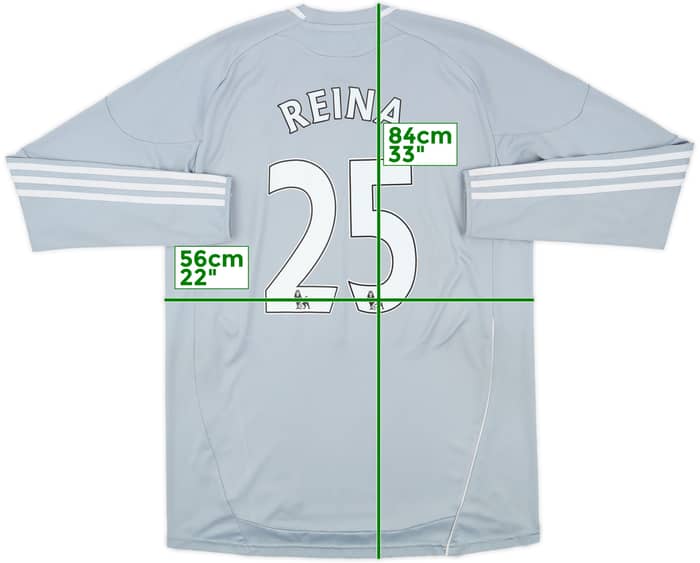 2010-12 Liverpool GK Shirt Reina #25 - 7/10 - (L)