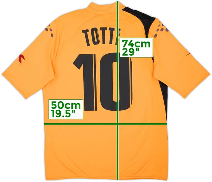 2005-06 Roma Third Shirt Totti #10 (L)