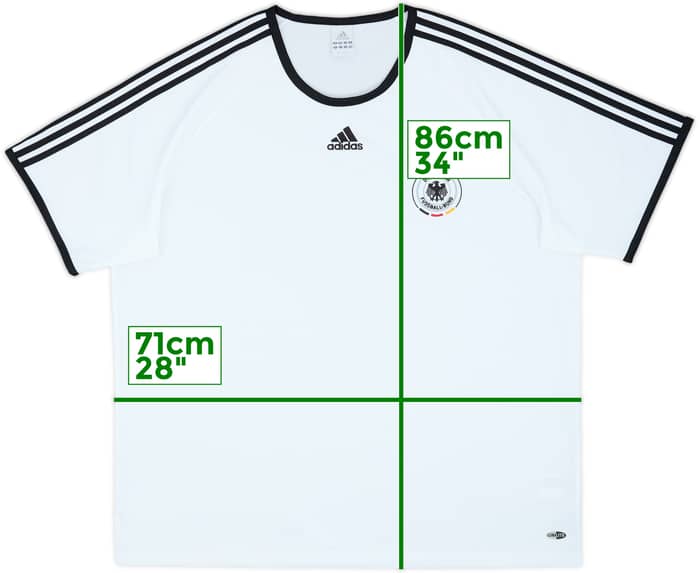 2008-09 Germany Basic Home Shirt - 10/10 - (3XL)