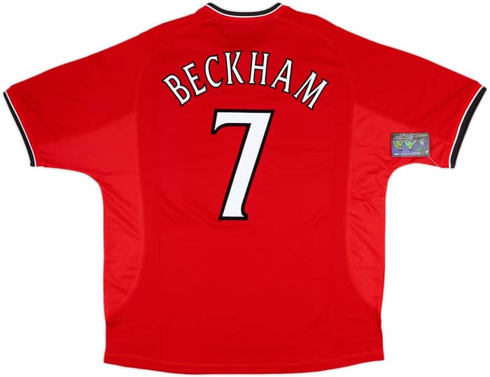 2000-02 Manchester United Home Shirt Beckham #7 (XXL)