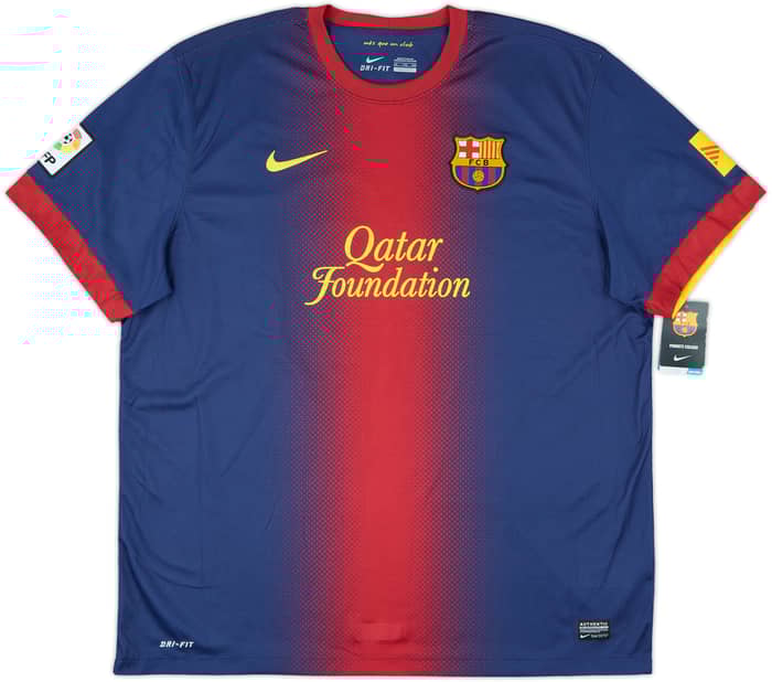 2012-13 Barcelona Home Shirt Messi #10 (XXL)