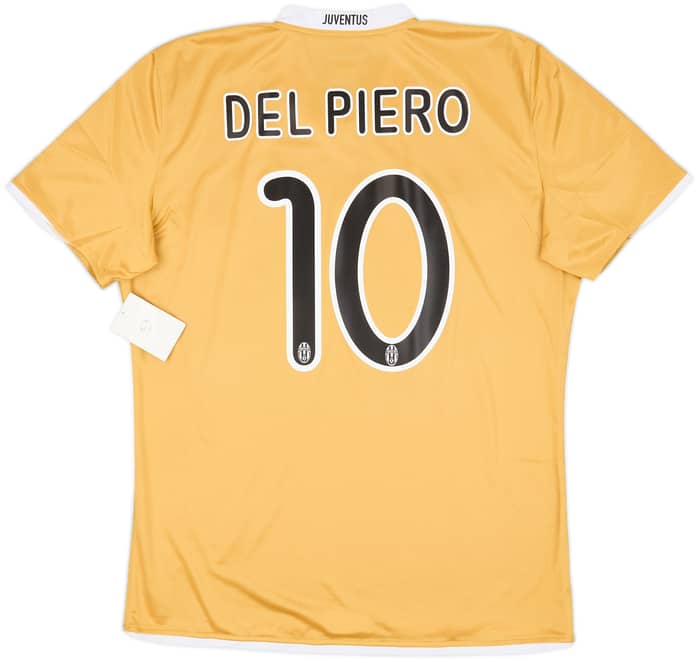 2008-09 Juventus Player Issue Away Shirt Del Piero #10 (XL)