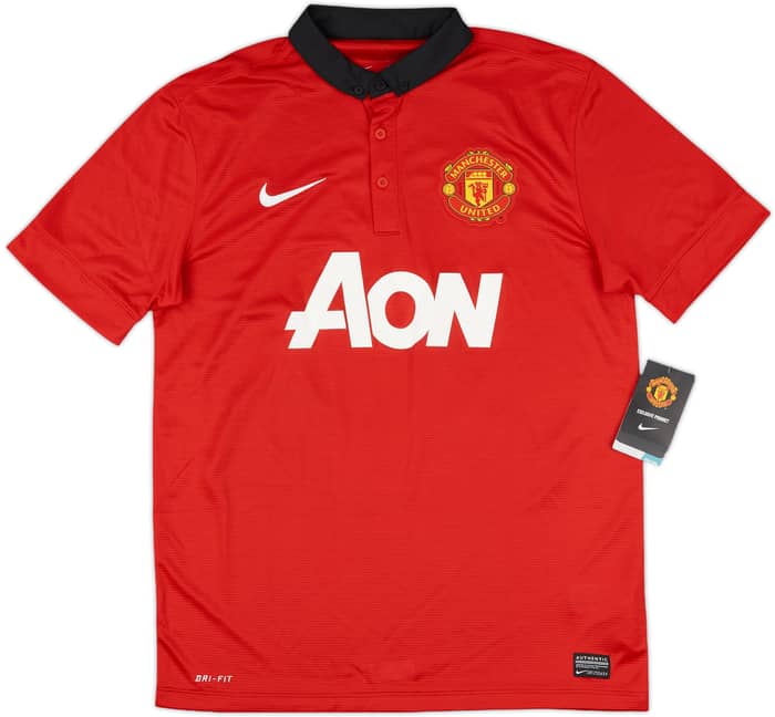 2013-14 Manchester United Home Shirt Rooney #10 (M)