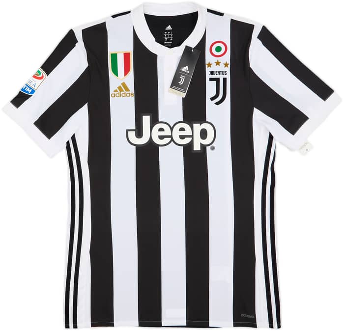 2017-18 Juventus Authentic Home Shirt Mandzukic #17 (L)