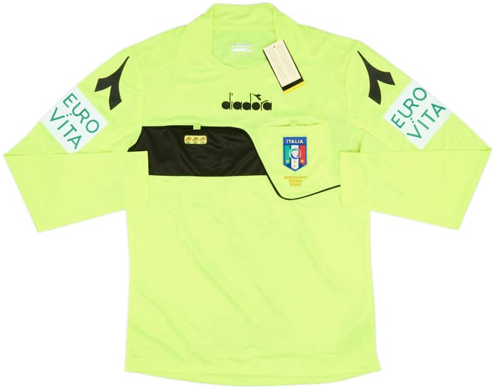 2018-19 Italy Diadora Referee L/S Shirt (S)
