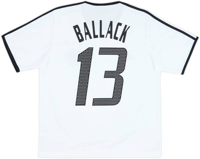 2004-05 Germany Basic Home Shirt Ballack #13 - 6/10 - (M)