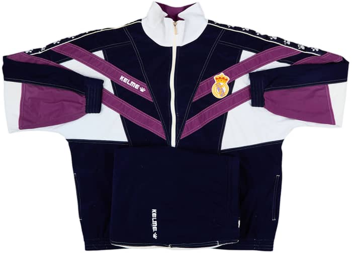 1997-98 Real Madrid Kelme Tracksuit - 9/10 - (XL)