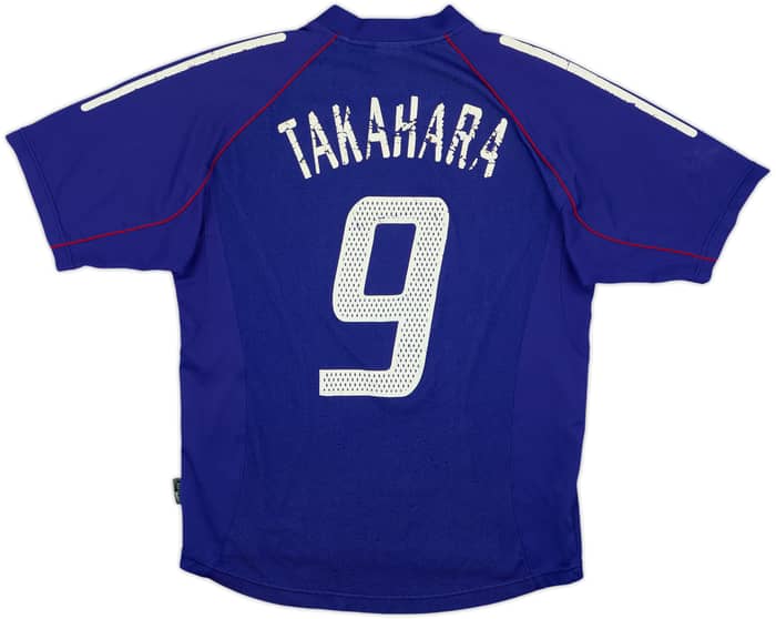 2002-04 Japan Home Shirt Takahara #9 - 4/10 - (M)
