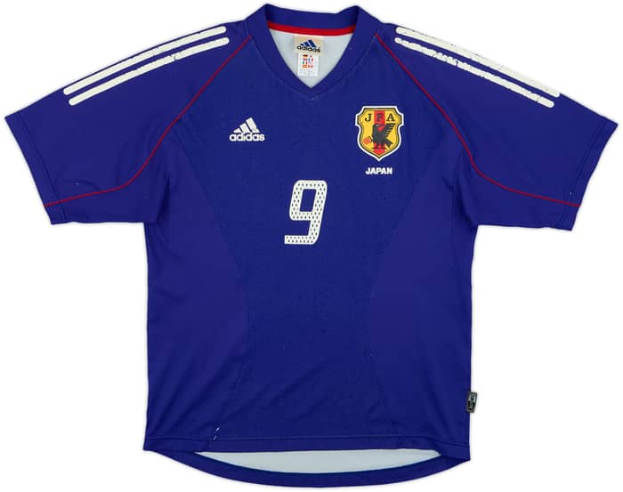 2002-04 Japan Home Shirt Takahara #9 - 4/10 - (M)