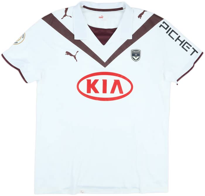 2009-10 Bordeaux Match Issue Away Shirt Bellion #11