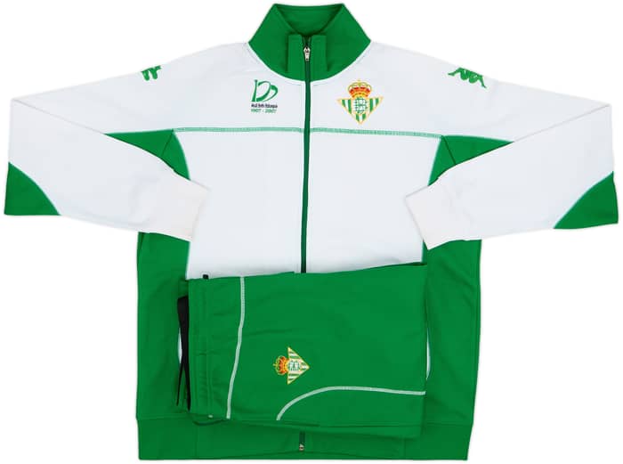 2007-08 Real Betis Kappa Tracksuit - 8/10 - (XL)