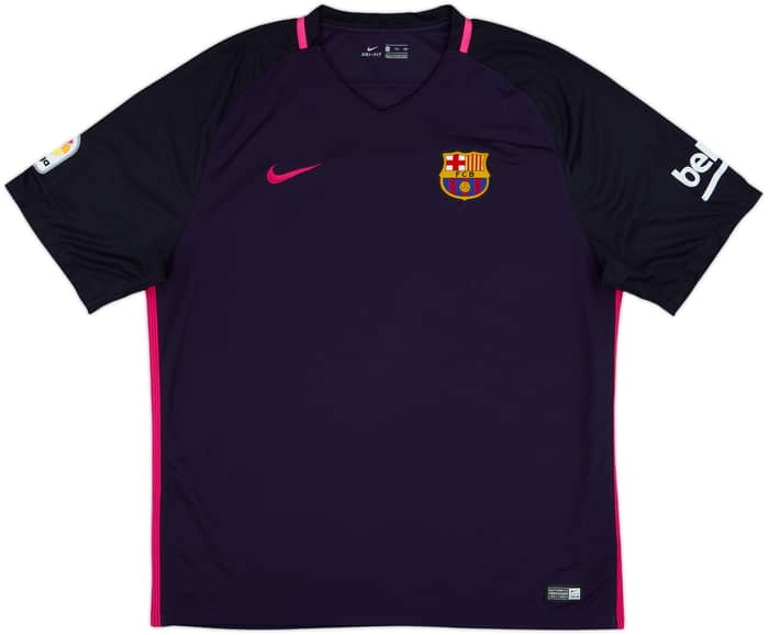 2016-17 Barcelona Away Shirt Messi #10 - 9/10 - (XXL)