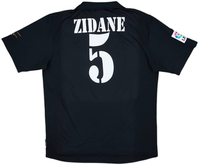 2001 Real Madrid Away Shirt Zidane #5 - 9/10 - (L)