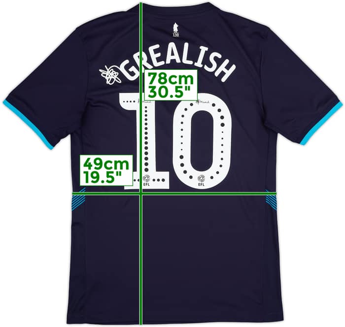 2018-19 Aston Villa Third Shirt Grealish #10 - 10/10 - (M)
