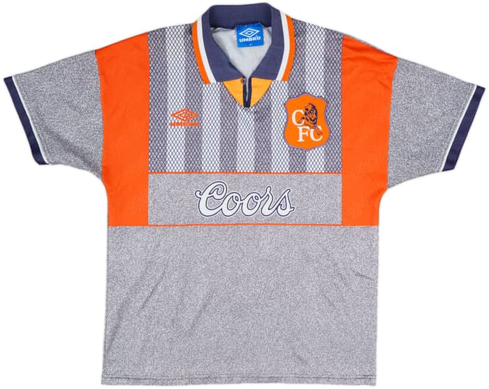 1994-96 Chelsea Away Shirt Gullit #4 - 8/10 - (M)