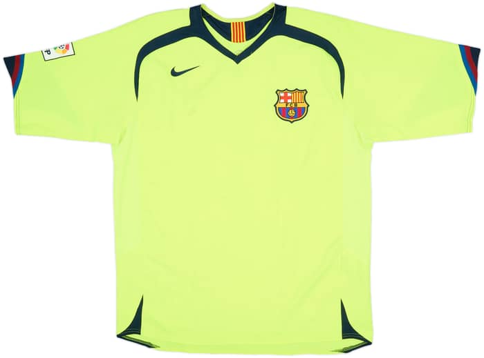 2005-06 Barcelona Away Shirt Messi #30 - 6/10 - (L)