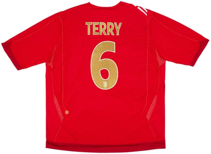 2006-08 England Away Shirt Terry #6 - 8/10 - (XXL)