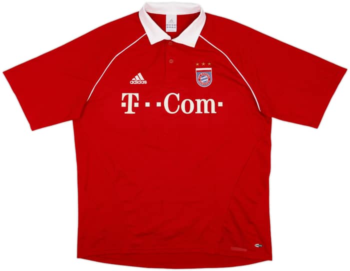 2005-06 Bayern Munich Home Shirt Lahm #21 - 7/10 - (XL)
