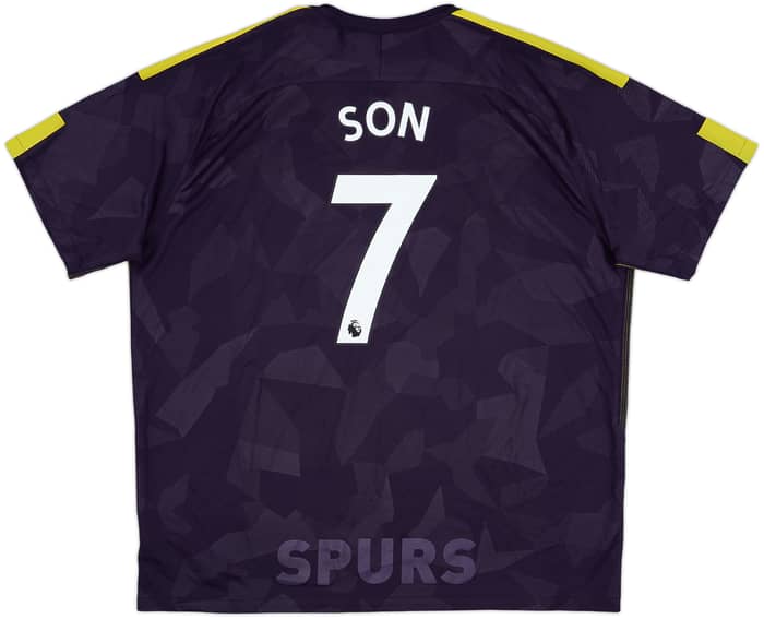 2017-18 Tottenham Third Shirt Son #7 - 7/10 - (3XL)