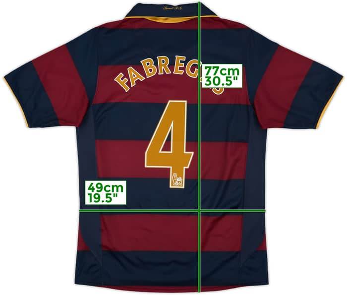 2007-08 Arsenal Third Shirt Fabregas #4 - 10/10 - (S)