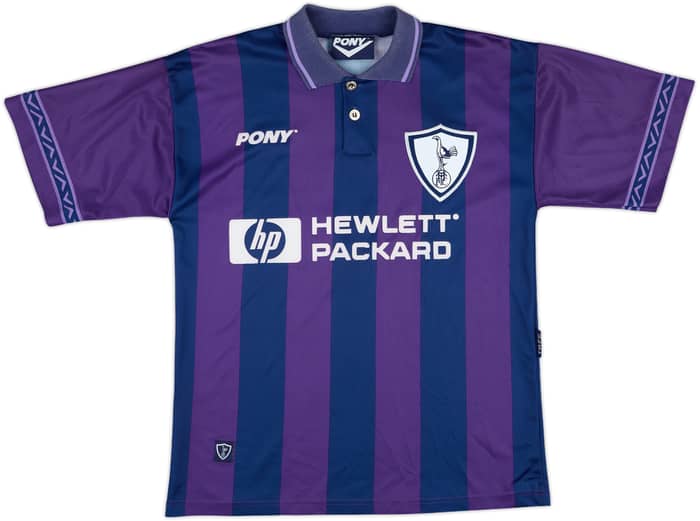 1995-97 Tottenham Away Shirt Fox #7 - 8/10 - (S)