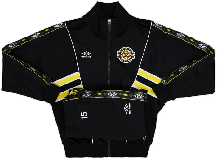 1999-01 Kashiwa Reysol Umbro Player Issue Full Tracksuit #15 - 10/10 - (L)