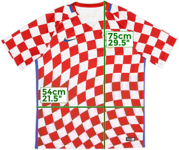 2016-18 Croatia Home Shirt - 6/10 - (L)