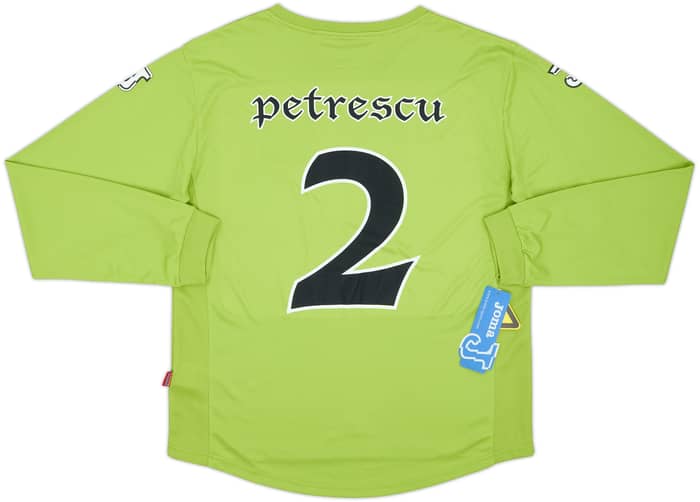 2007-08 Unirea Urziceni Away L/S Shirt Petrescu #2 (M)