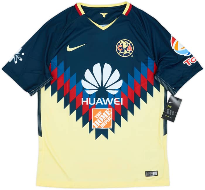2017-18 Club America Home Shirt (M)