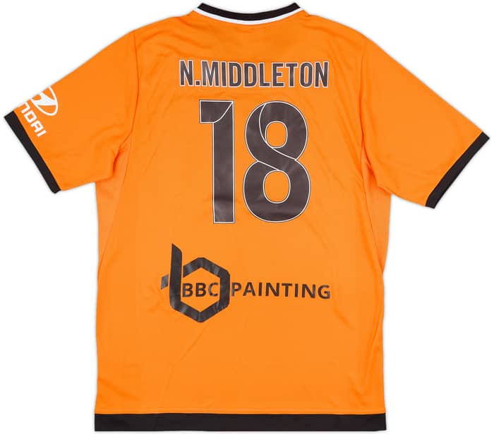 2018-19 Brisbane Roar Home Shirt N.Middleton #18 (L)