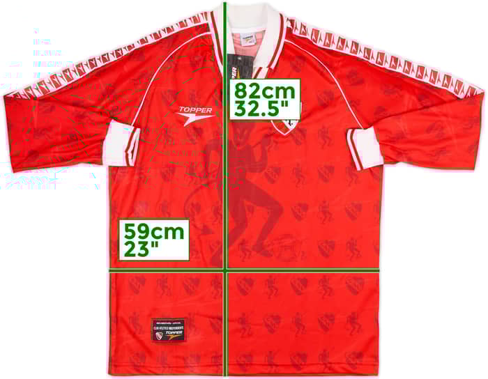 1997-98 Independiente Home L/S Shirt (XL)