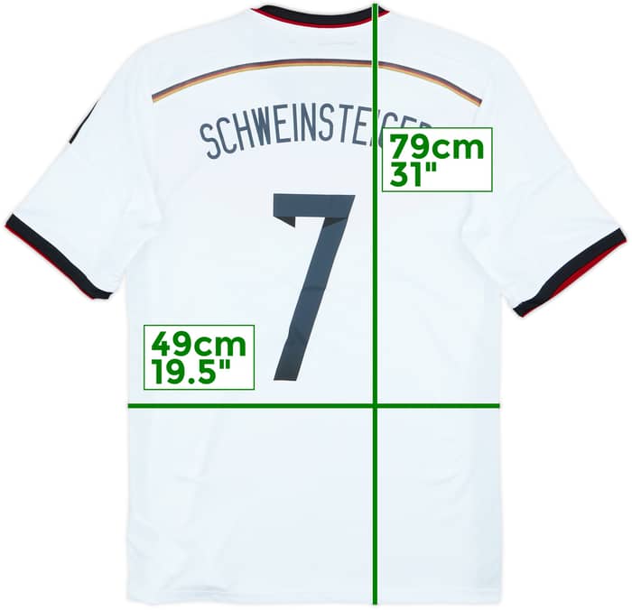 2014-15 Germany Home Shirt Schweinsteiger #7 (L)