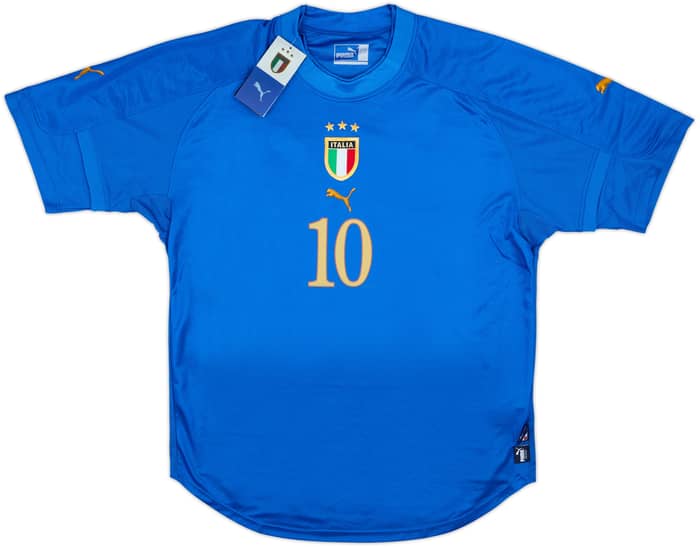 2004-06 Italy Home Shirt Totti #10 (XL)