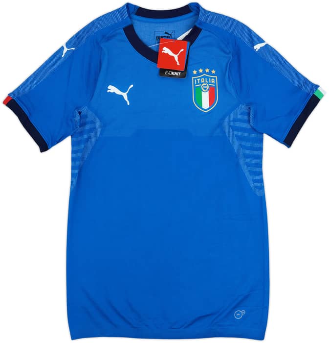 2018-19 Italy Authentic Home Shirt (L)