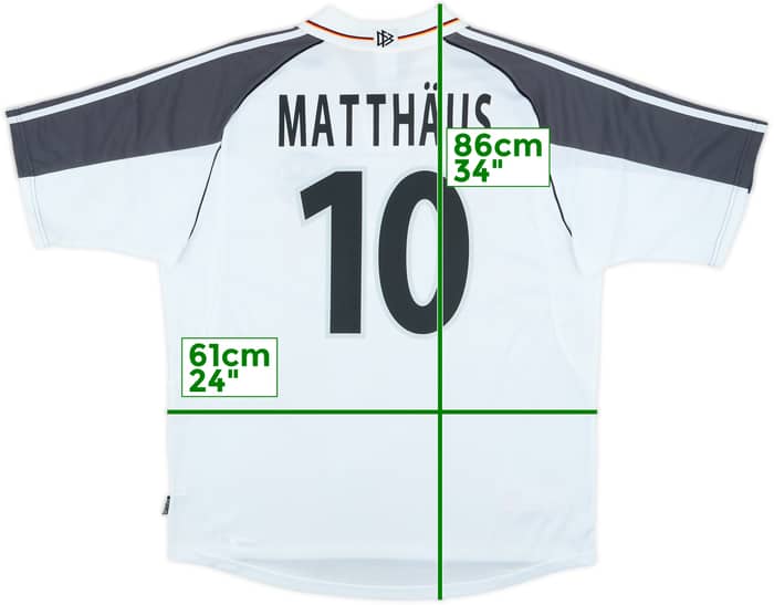 2000-02 Germany Home Shirt Matthaus #10 (XL)