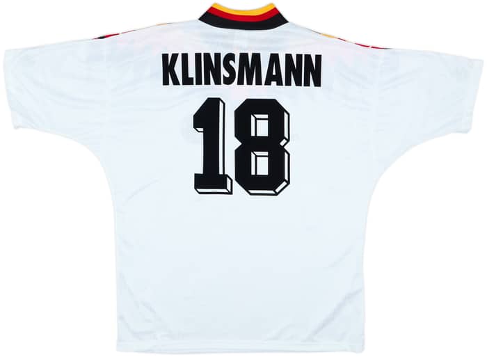 1994-96 Germany Home Shirt Klinsmann #18 (XL)