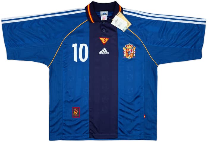1999-00 Spain Away Shirt Raul #10 (L)