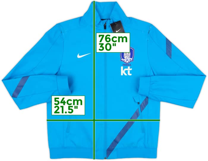 2012-13 South Korea Player Issue Nike Track Jacket (L)