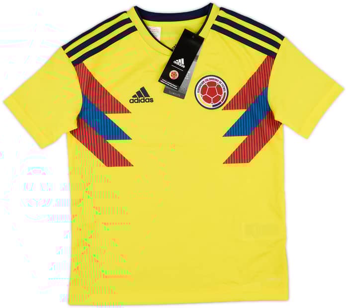 2018-19 Colombia Home Shirt (S.Boys)