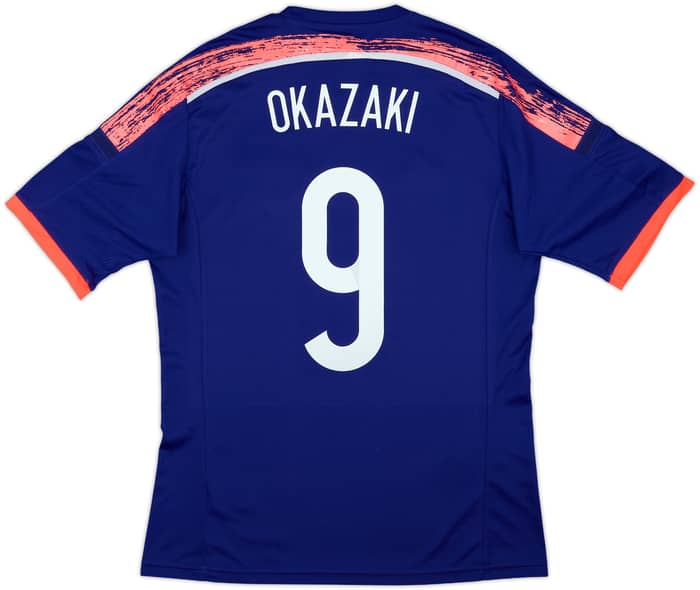2013-15 Japan Home Shirt Okazaki #9 (L)