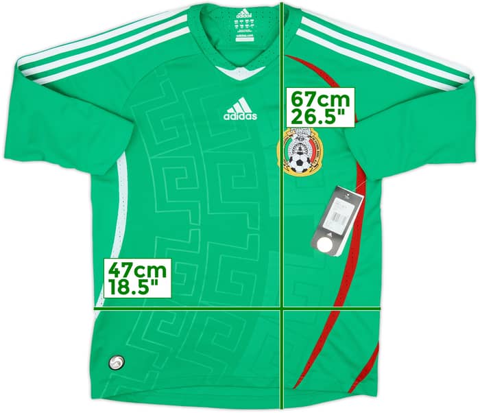 2008-09 Mexico Home Shirt (L.Boys)