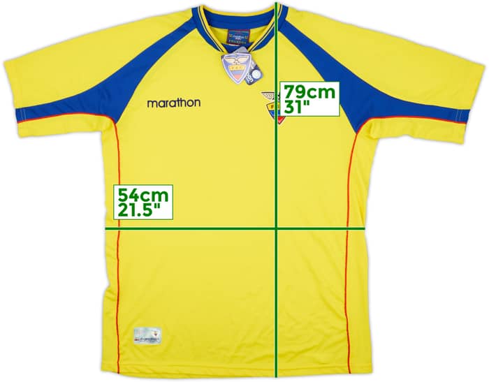 2002-03 Ecuador Home Shirt (XL)