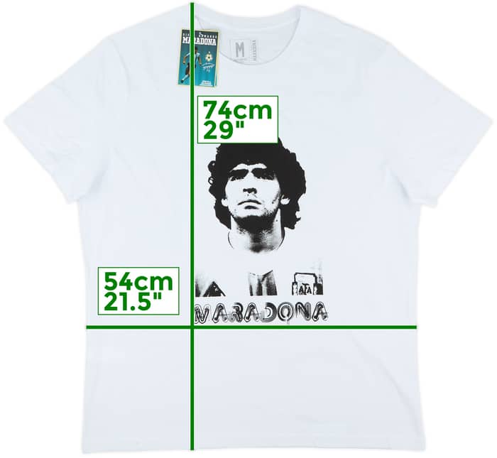 2010s Star 10 Maradona Graphic Tee (M)