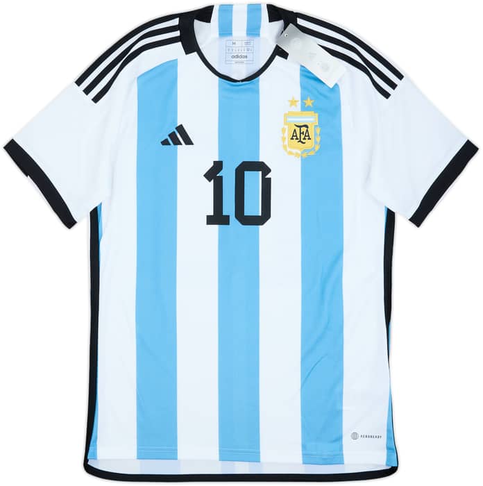 2022-23 Argentina Home Shirt Messi #10 (M)