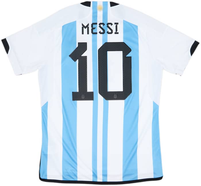 2022-23 Argentina Home Shirt Messi #10 (L)